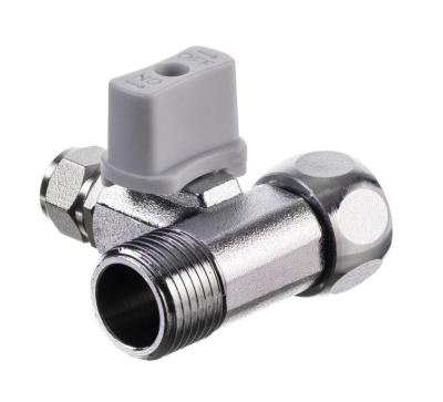 Адаптер-вентиль 1/2x3/8x1/2"