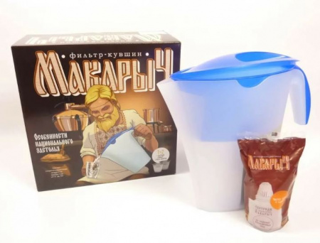 Гейзер фильтр кувшин Макарыч для очистки самогона