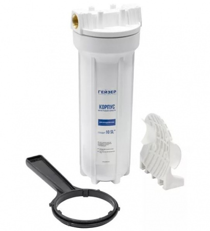 Гейзер корпус 10SL 1/2" с латунными вставками