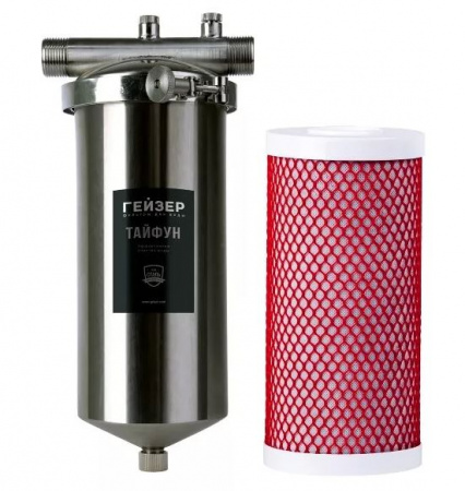 Гейзер Тайфун 10ВВ с картриджем Арагон 3