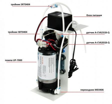 Atoll Насос UP-7000/24 в сборе (на кронштейне)