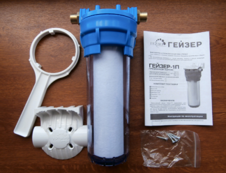 Гейзер 1П 1/2" прозрачный