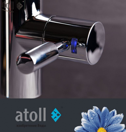 Angstra кран A-8883-CP LED ХРОМ