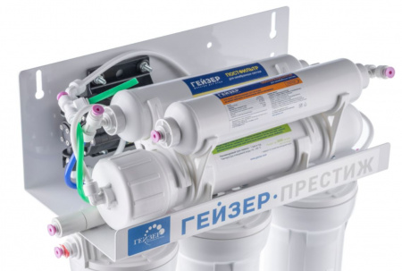 Гейзер Престиж ПМ (бак 12 л), кран №7, c насосом и минерализатором
