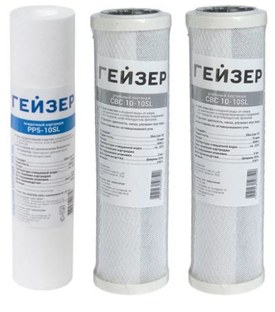 Набор картриджей для Гейзер Престиж М на год (9 предметов)