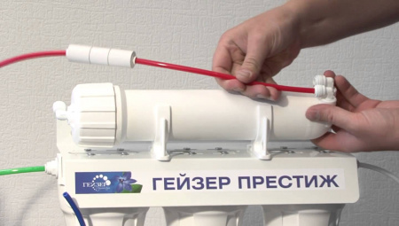 Замена картриджей в фильтре обратного осмоса