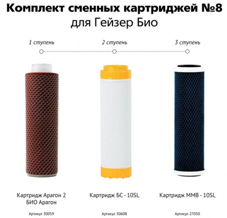 Гейзер Комплект №8 для сверхжесткой воды