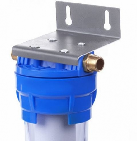 Гейзер 1П 1/2" прозрачный (метал. скоба)