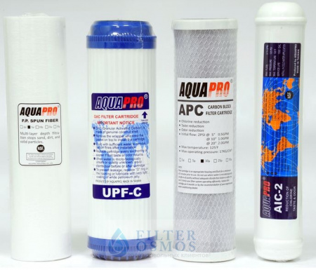 Aquapro KIT 4 набор картриджей PPS, UPF, APC, AIC-2